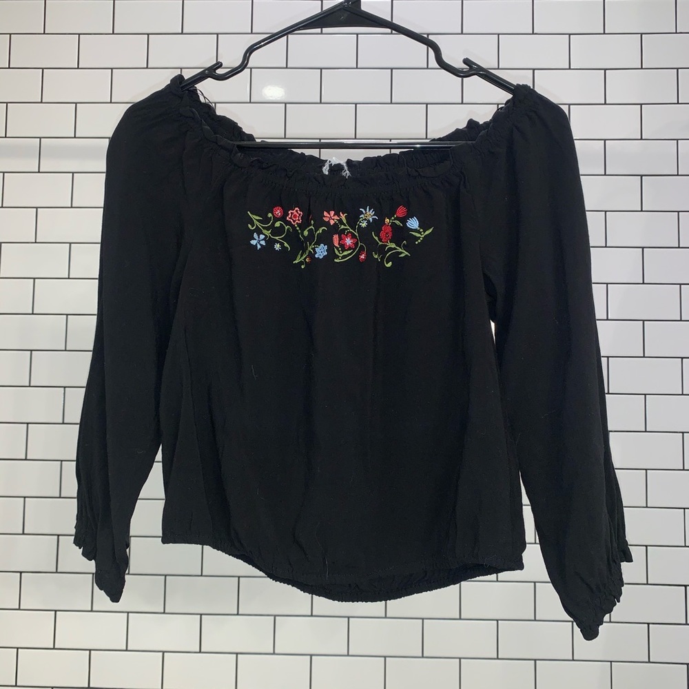 Off The Shoulder Long Sleeve